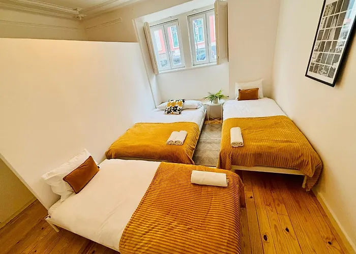 Luxury Spacious Flat Marques De Pombal شقة *